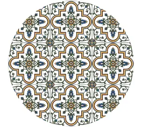 Placemat vinyl rond | Mozaiek Placemat vinyl rond | Mozaiek