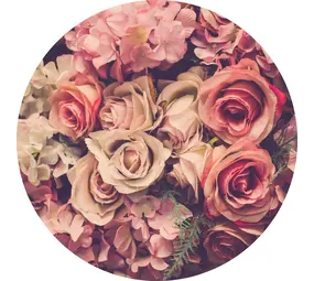 Placemat vinyl round | 39 Placemat vinyl round | 39