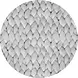 floorevents.com Vloerkleed vinyl rond | Chunky Merino grijs