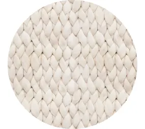 Round vinyl rug | Chunky Merino Round vinyl rug | Chunky Merino