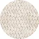 floorevents.com Vinyl round rug | Chunky Merino