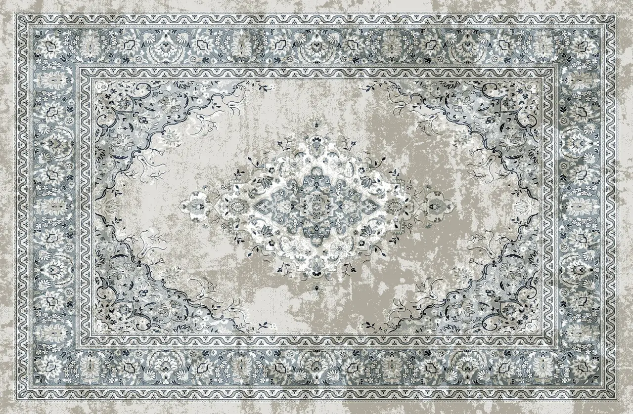 Vinyl rug | Persia light gray Vinyl rug | Persia light gray