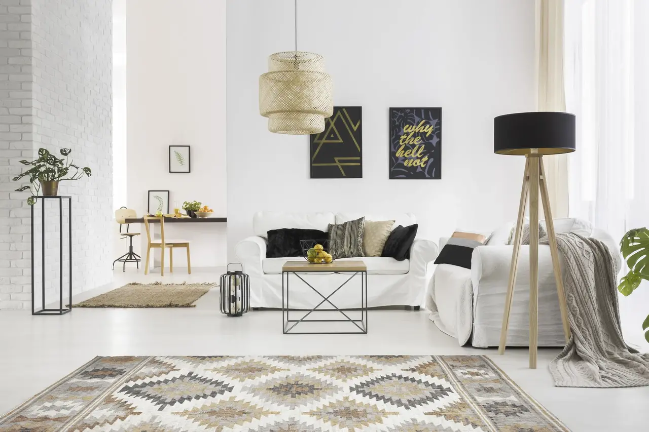 Vloerkleed vinyl | tribal Vloerkleed vinyl | tribal