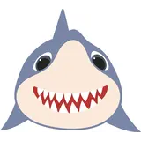 Kinderzimmerteppich Vinyl | Sharkie Kinderzimmerteppich Vinyl | Sharkie