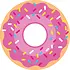 Vloerkleed vinyl rond | Donut Vloerkleed vinyl rond | Donut