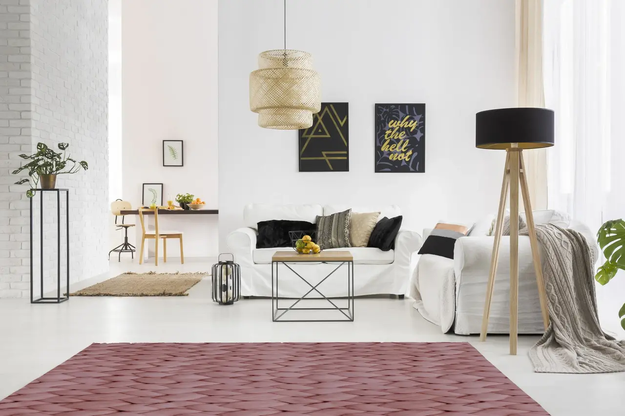 floorevents.com Vinyl rug | Cosy coral