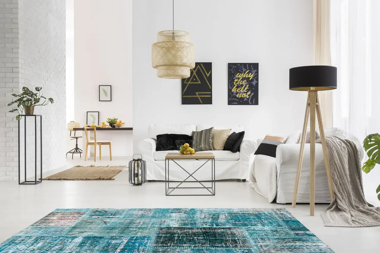 vinyl | rug | Patchy B vinyl | rug | Patchy B