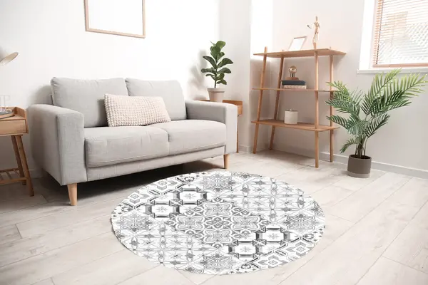 Vloerkleed vinyl rond | 10