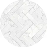 Vinyl rug round | Marble love Vinyl rug round | Marble love