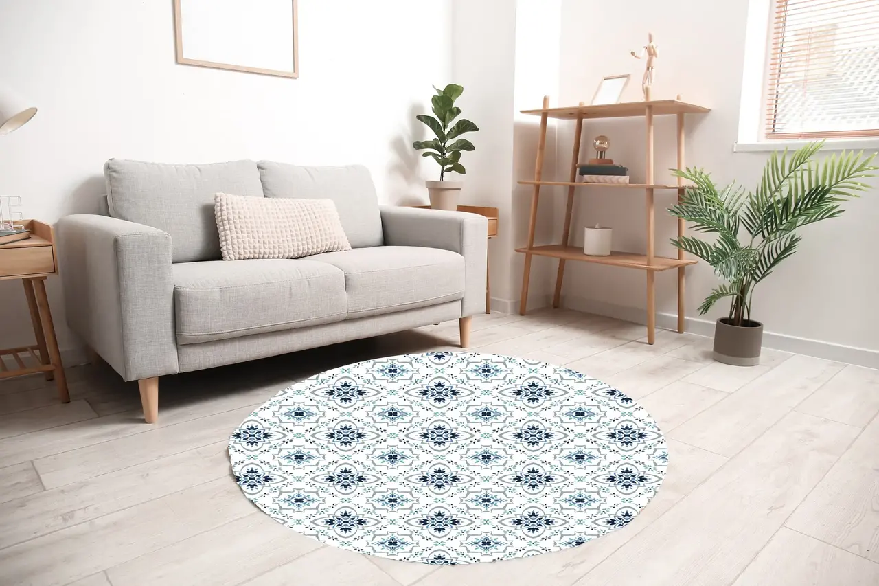 Vinyl rug round | 3 Vinyl rug round | 3