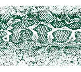Vloerkleed vinyl | Snake groen Vloerkleed vinyl | Snake groen
