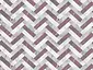 Placemat vinyl | Marble herringbone grey/old pink Placemat vinyl | Marble herringbone grey/old pink