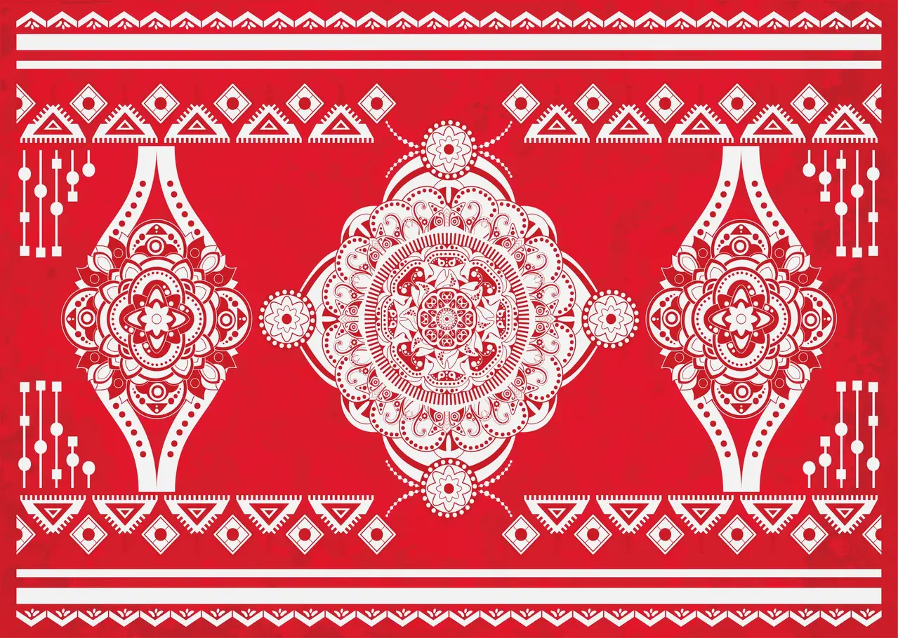 floorevents.com Placemat vinyl | Lighthouse red