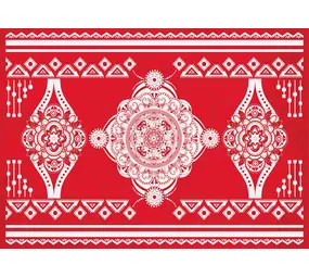 floorevents.com Tischset Vinyl | Leuchtturm Rot