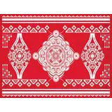 Vloerkleed vinyl | Lighthouse red Vloerkleed vinyl | Lighthouse red