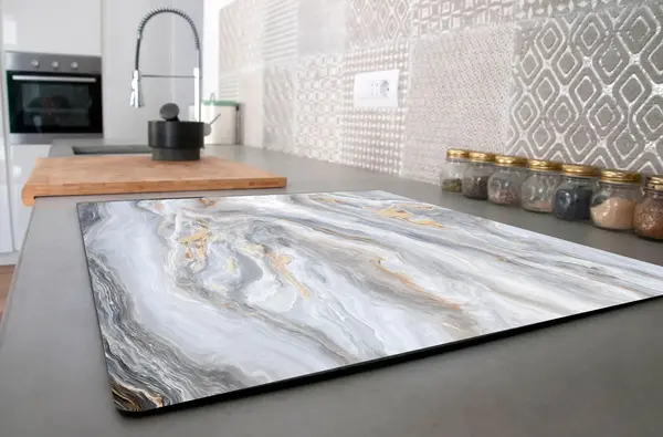 Inductie beschermer  | Sparkling marble Inductie beschermer  | Sparkling marble