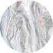 floorevents.com Placemat vinyl Round | Sparkling marble
