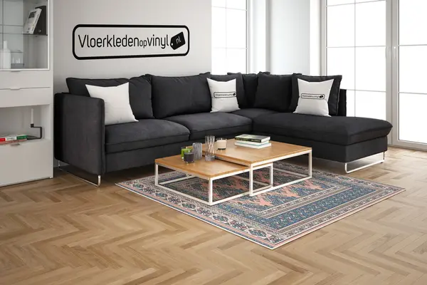 floorevents.com Stijlvol Vinyl Vloerkleed 25 - Duurzaam & Onderhoudsvriendelijk