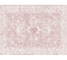 Vinyl rug | Persian pink Vinyl rug | Persian pink