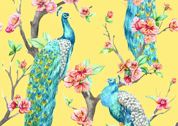 Vinyl placemat | Tropical paradise yellow