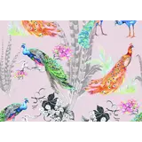 Vinyl placemat | Tropical paradise pink