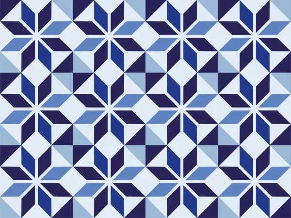 Vloerkleed vinyl | Mavi tegel motief kleed Vloerkleed vinyl | Mavi tegel motief kleed