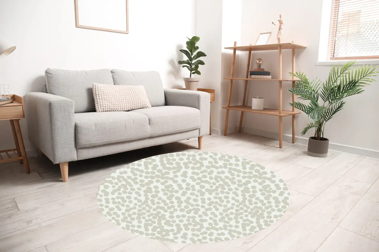 Round vinyl rug | Sandstorm Round vinyl rug | Sandstorm