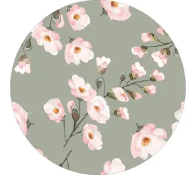 Vloerkleed vinyl rond | Blossom Vloerkleed vinyl rond | Blossom