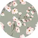 floorevents.com Vinyl-Teppich rund | Blossom