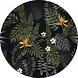 floorevents.com Vloerkleed vinyl rond | Mowgli
