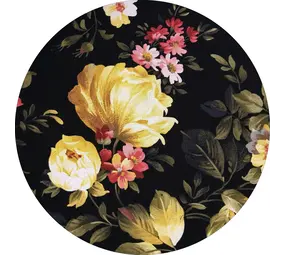 Vloerkleed vinyl rond | Flower Vloerkleed vinyl rond | Flower