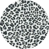 Vinyl rug round | Panther grey Vinyl rug round | Panther grey