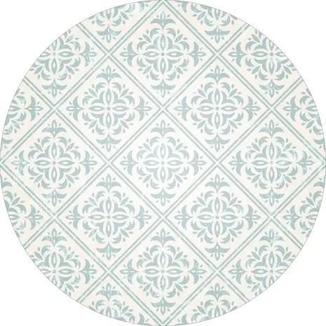 Floor rug vinyl round | 14