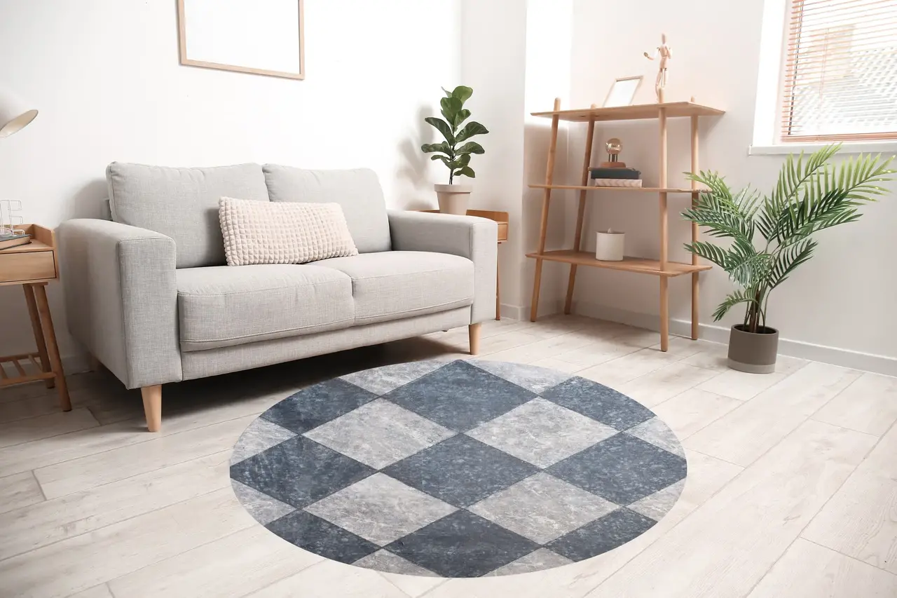 Vinyl rug round | 9 Vinyl rug round | 9