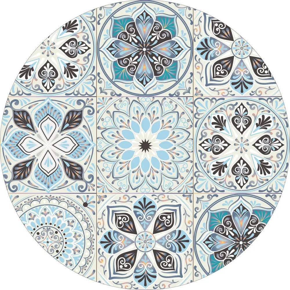 floorevents.com Vinyl Teppich rund | 8