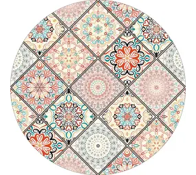 Rug vinyl round | 2 Rug vinyl round | 2