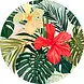 floorevents.com Vinyl round rug | Palma