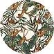 floorevents.com Vloerkleed vinyl rond | Funky Monkey