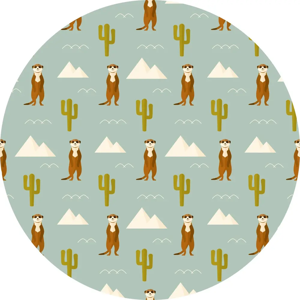 Vinyl round rug | Timon Vinyl round rug | Timon