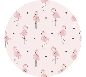 Vinyl-Teppich rund | Flamingo-Junkie Vinyl-Teppich rund | Flamingo-Junkie
