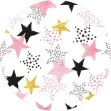 Vinyl rug round | Shining star Vinyl rug round | Shining star