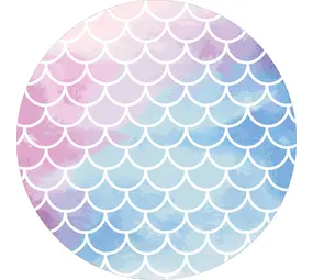 Vloerkleed vinyl rond | Ariel Vloerkleed vinyl rond | Ariel