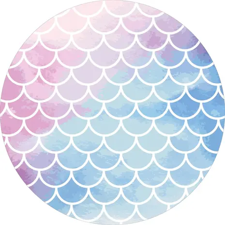 floorevents.com Vinyl round rug | Ariel