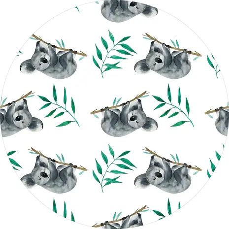 Rug vinyl round | Blinky Rug vinyl round | Blinky