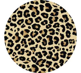 Vloerkleed vinyl rond | Luipaard Vloerkleed vinyl rond | Luipaard