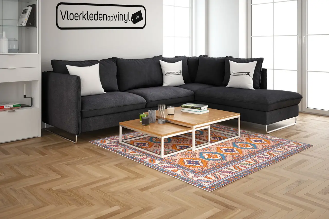 Vinyl rug | Boho Chic