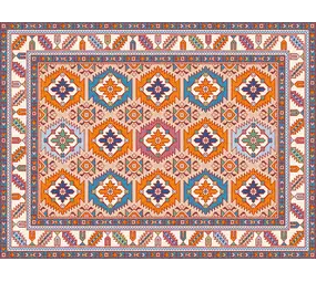 Vinyl rug | Boho Chic Vinyl rug | Boho Chic