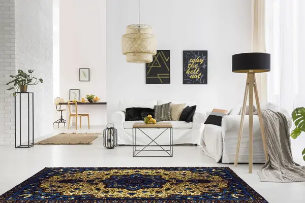 floorevents.com Vinylboden | Persien Blau/Gold