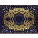 floorevents.com Vloerkleed vinyl | Persia Blauw/Goud