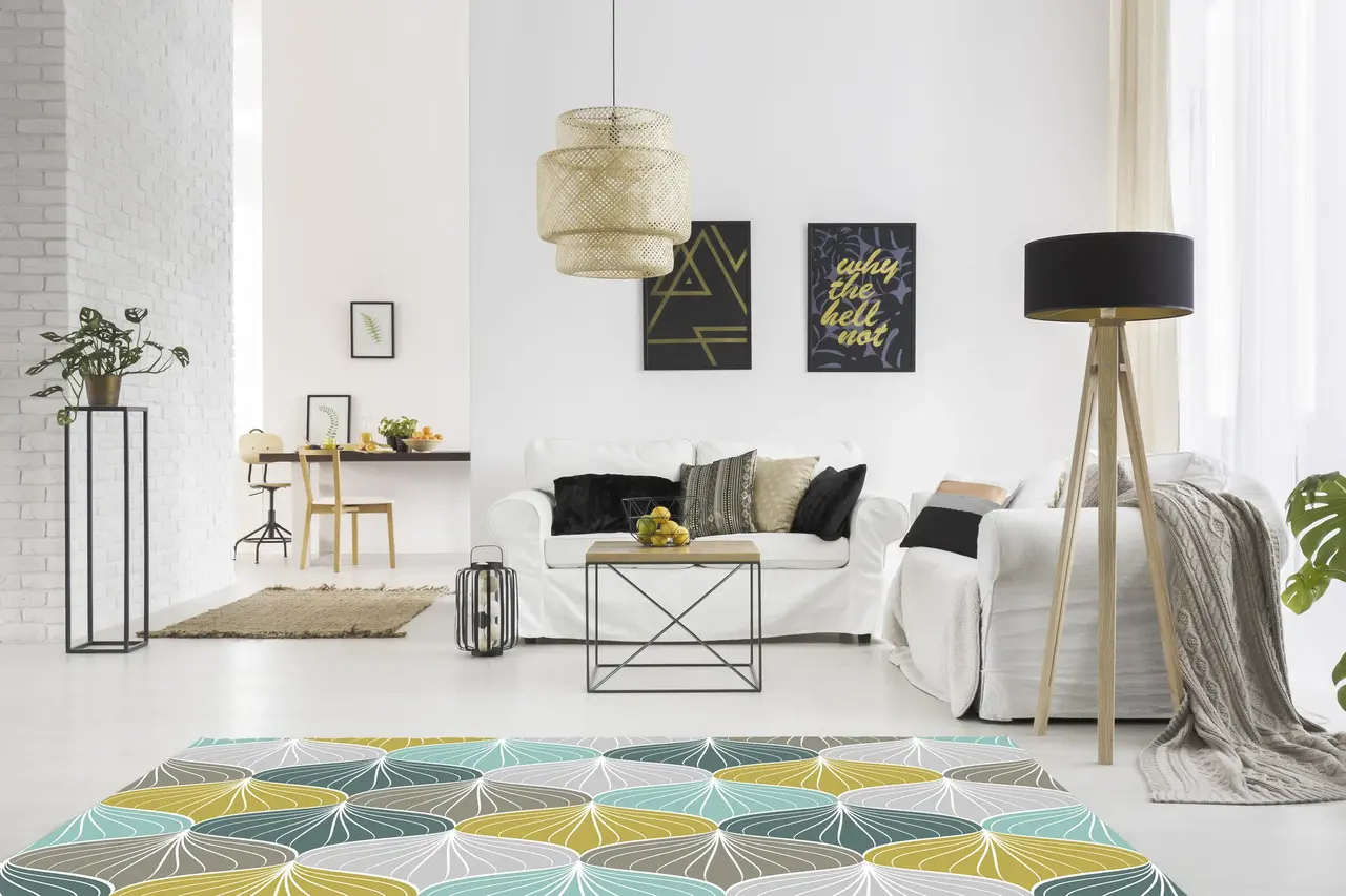 Vinyl rug | Huzzle